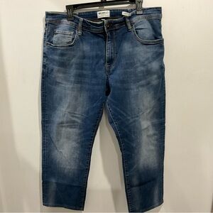 William Rast Slim Men's Blue Washed Jeans